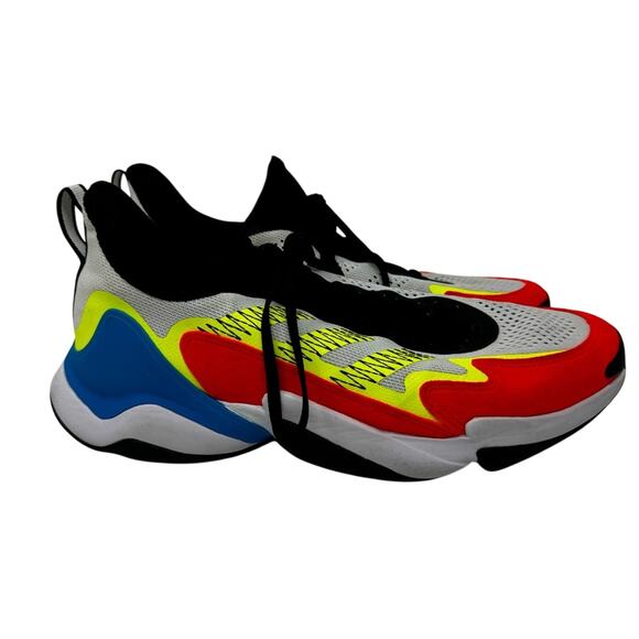 Adidas Impact FLX Sneakers Shoe Men's 13 White Team Solar Yellow GV9854 - Picture 1 of 8